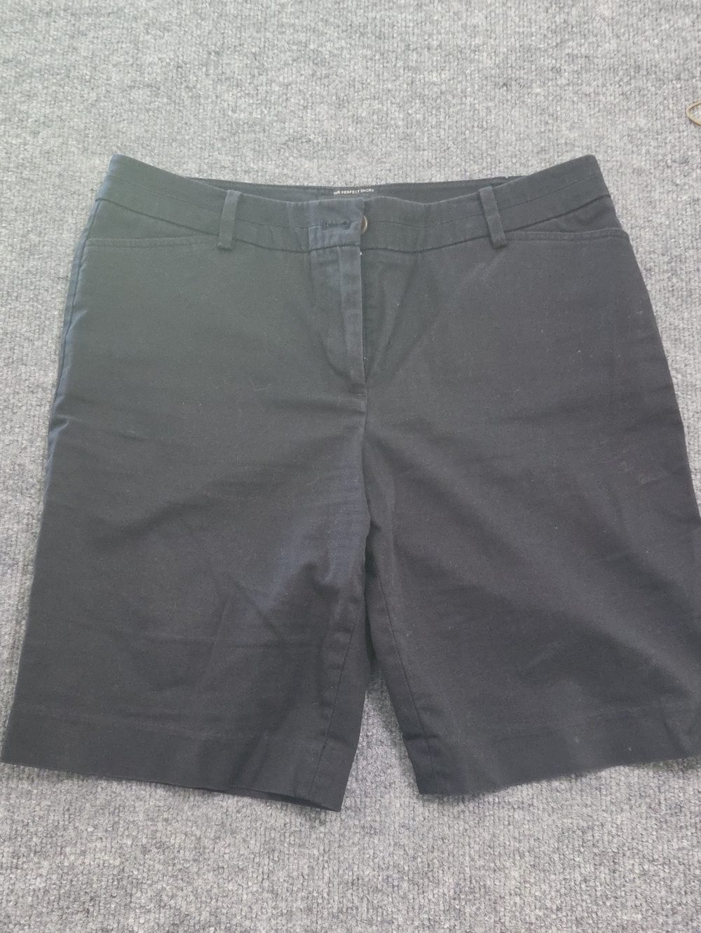 Talbots Black Bermuda Tailored Shorts